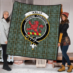 Kelly Dress Tartan Crest Quilt