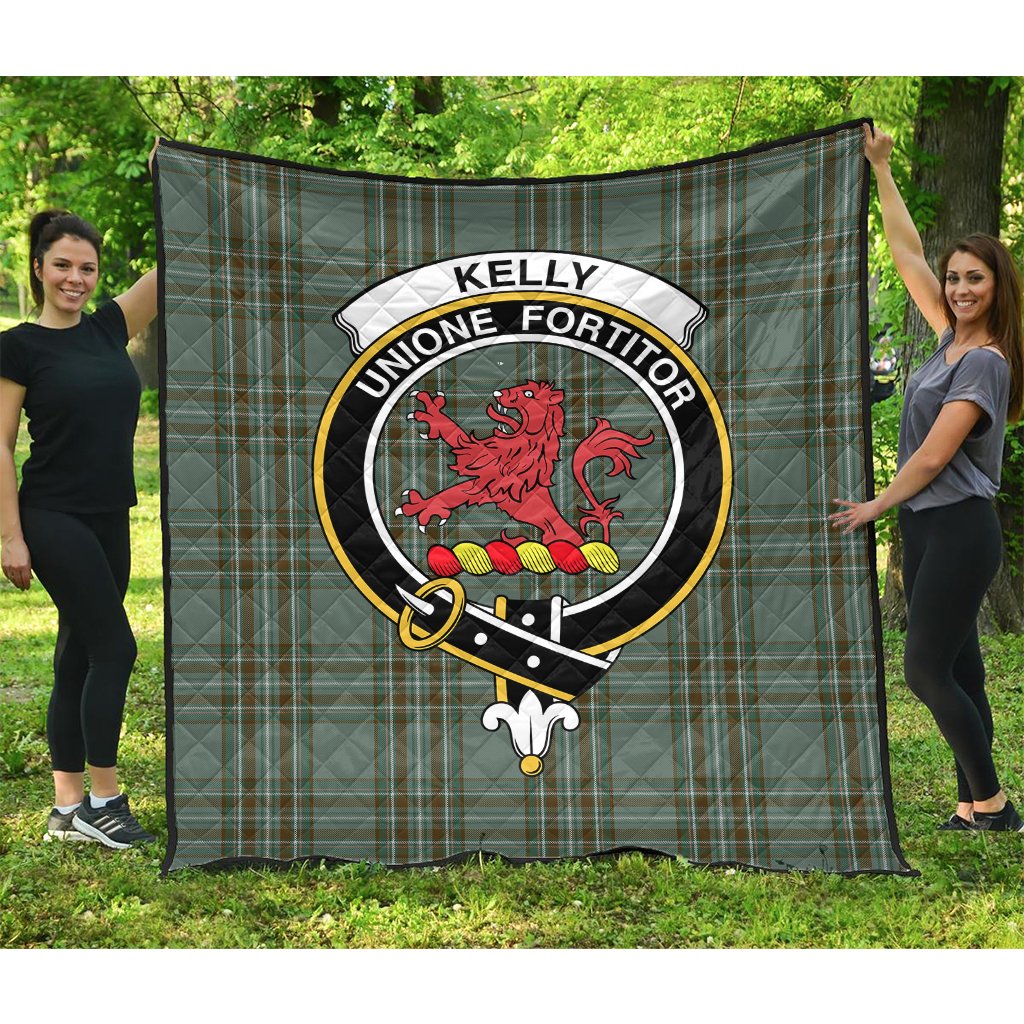 Kelly Dress Tartan Crest Quilt
