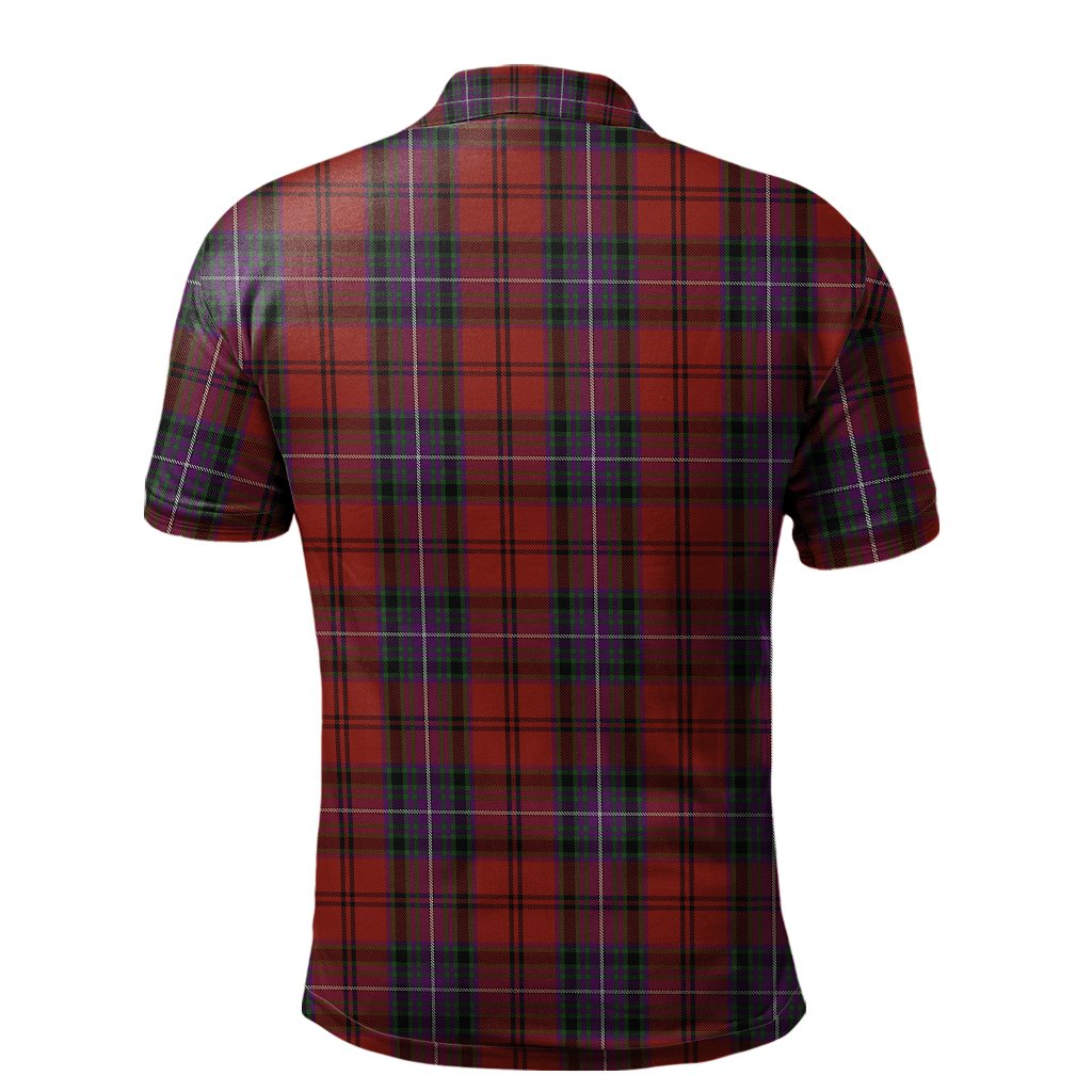 Kelly of Sleat Red Tartan Polo Shirt