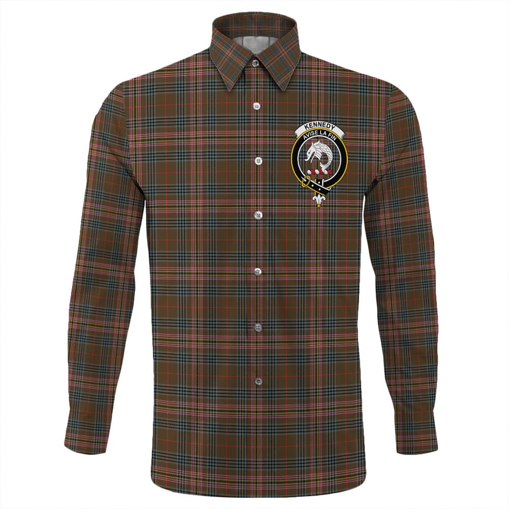 Kennedy Weathered Tartan Long Sleeve Button Shirt