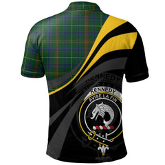 Kennedy 2 Tartan Polo Shirt - Royal Coat Of Arms Style