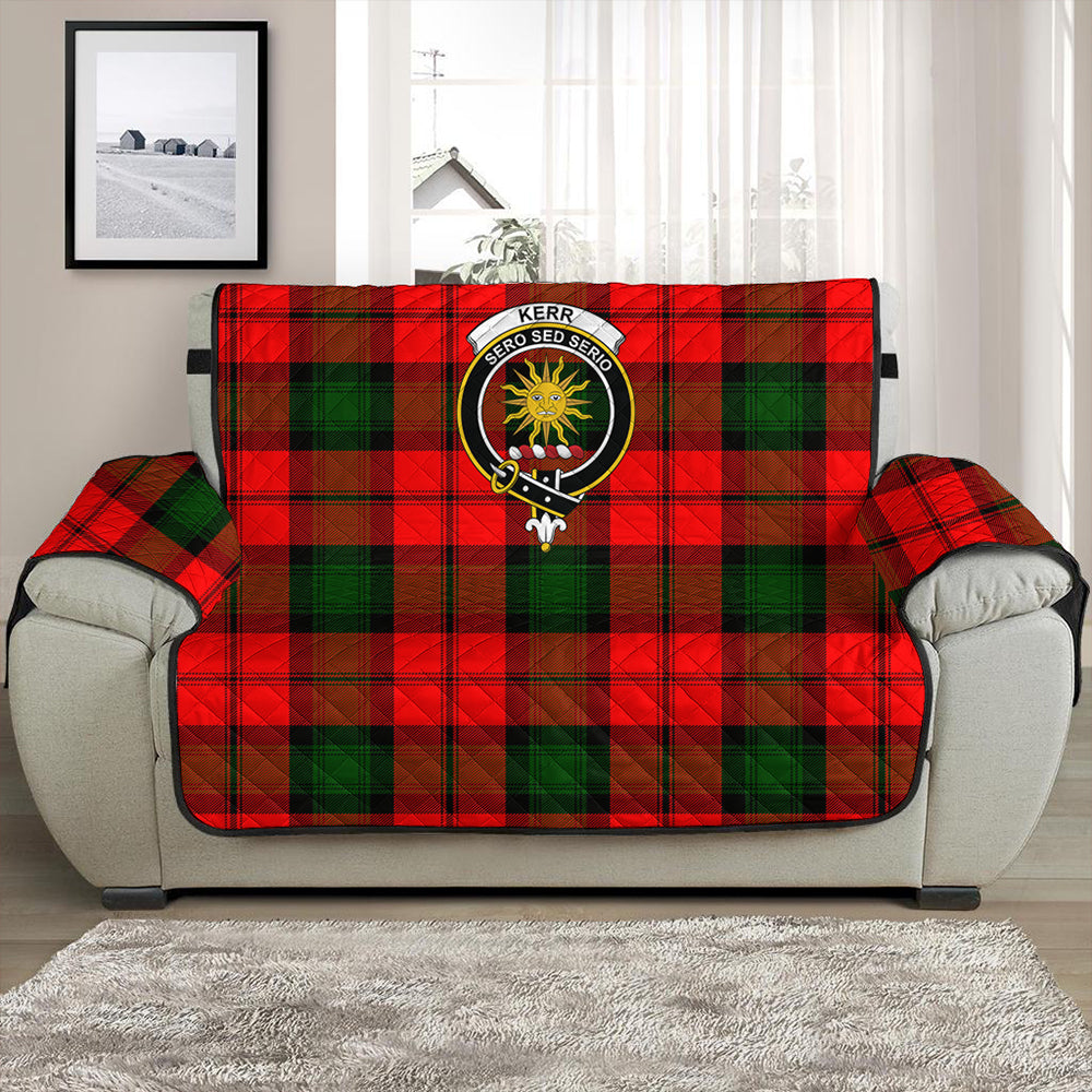 Kerr Modern Tartan Crest Sofa Protector