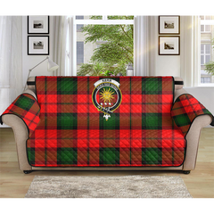 Kerr Modern Tartan Crest Sofa Protector