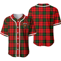 Kerr Tartan Unisex Baseball Jersey