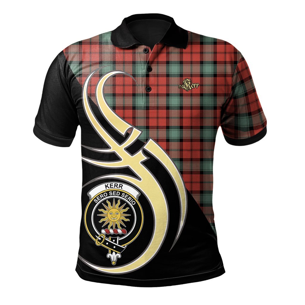 Kerr Ancient Tartan Polo Shirt - Believe In Me Style