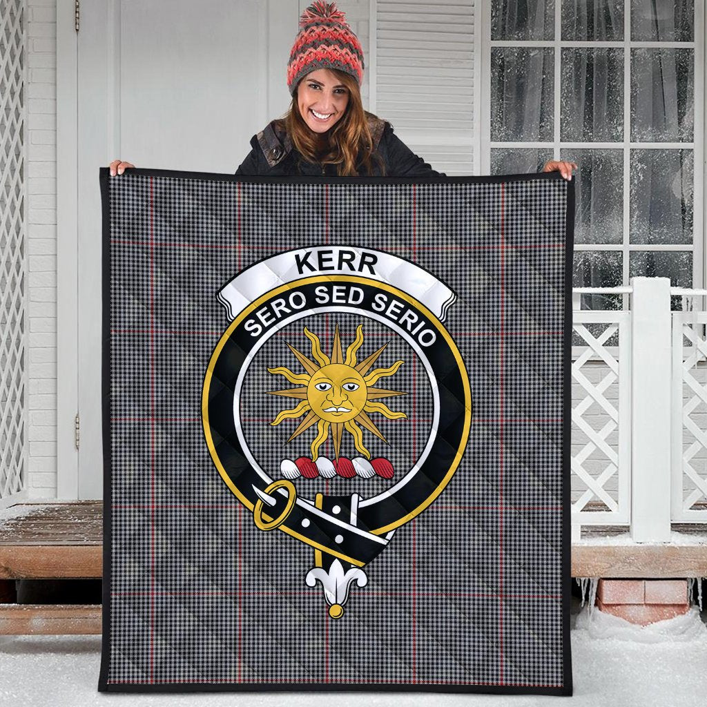 Kerr Shepherd Tartan Crest Quilt