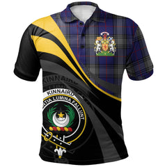 Kinnaird Tartan Polo Shirt - Royal Coat Of Arms Style