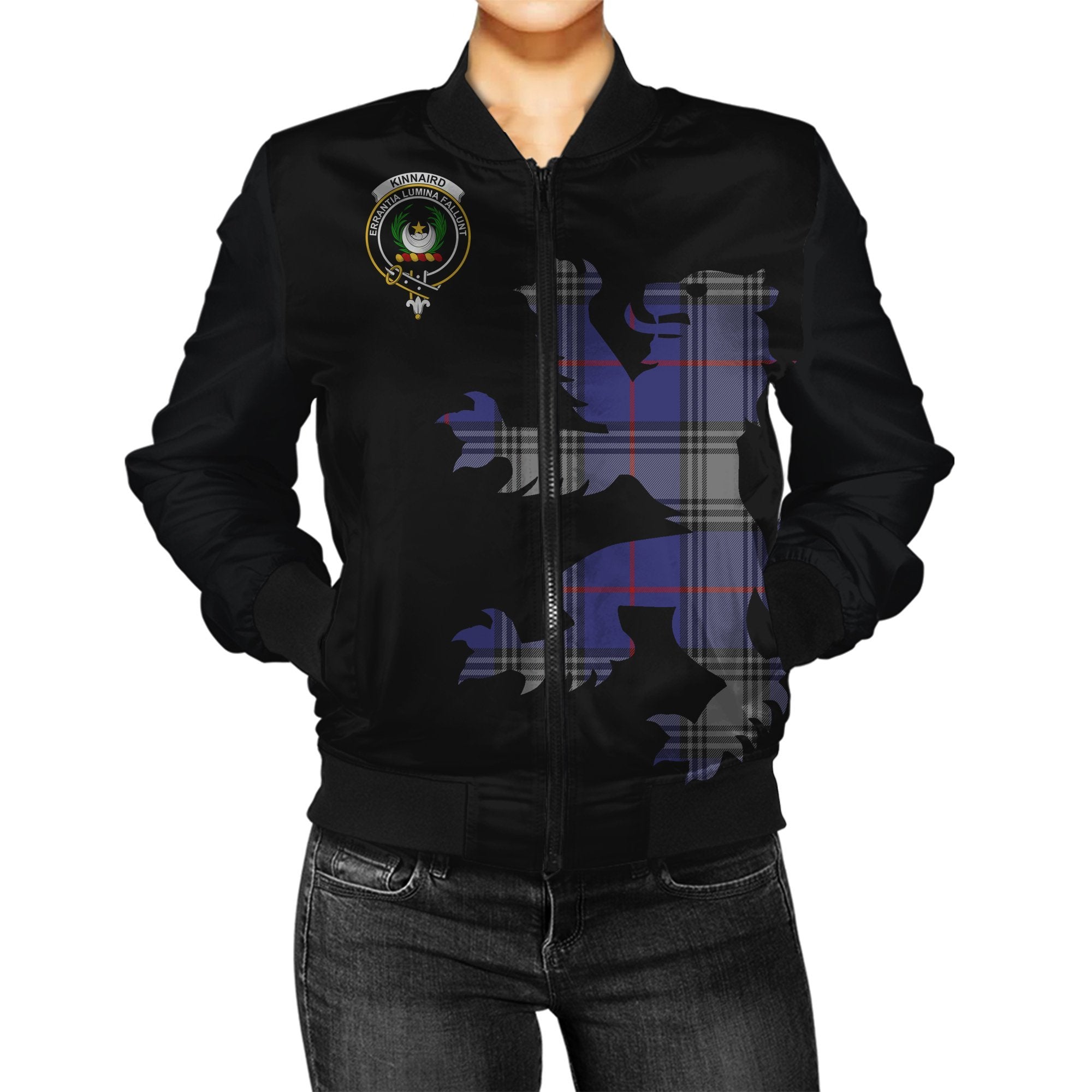 Kinnaird Tartan Bomber Jacket Lion & Thistle