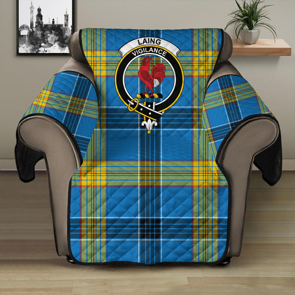 Laing Tartan Crest Sofa Protector