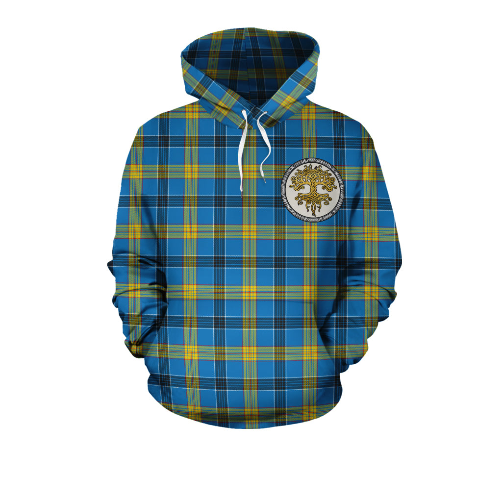 Laing Tartan Hoodie - Tree Of Life