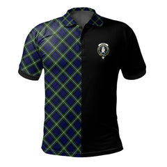 Lamont Modern Tartan Polo Shirt Half of Me - Cross Style