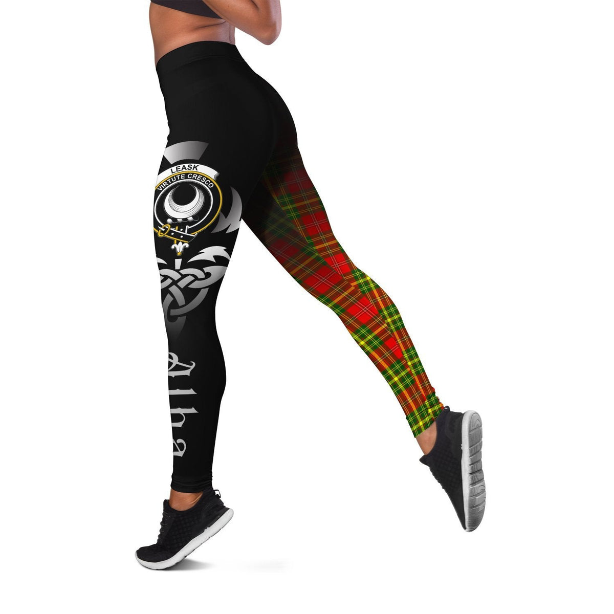 Leask Tartan Leggings - Alba Celtic Style