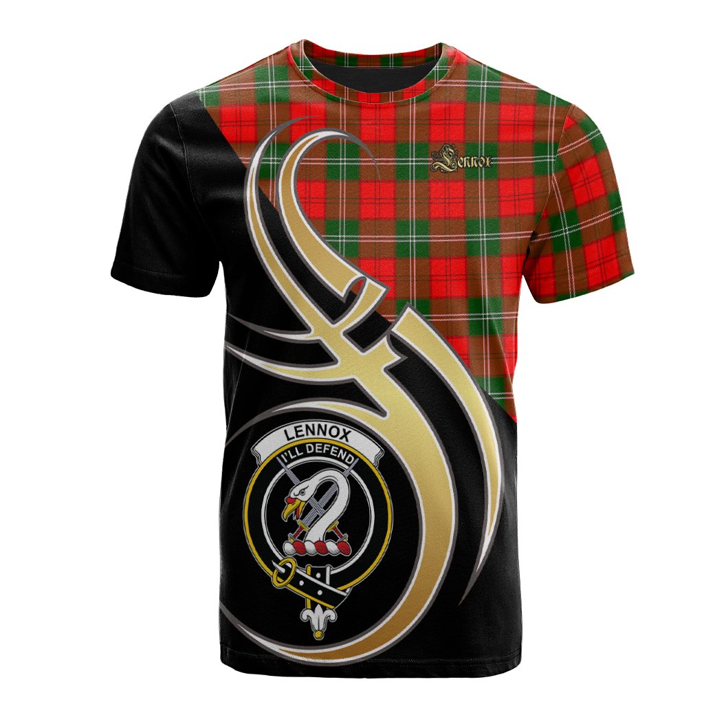 Lennox Modern Tartan T-shirt - Believe In Me Style