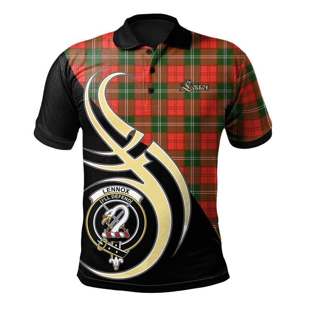 Lennox Modern Tartan Polo Shirt - Believe In Me Style