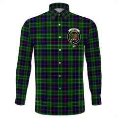 Leslie Hunting Ancient Tartan Long Sleeve Button Shirt