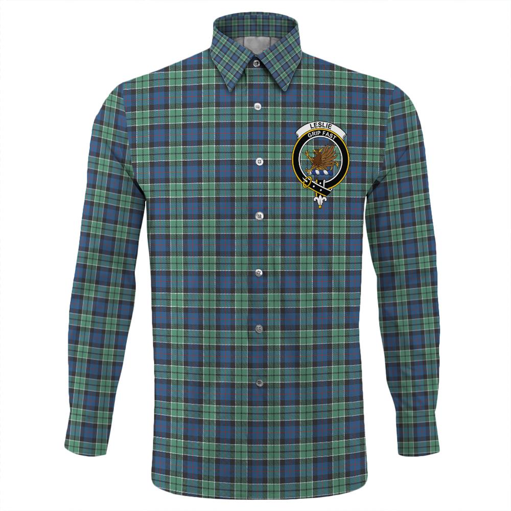 Leslie Hunting Tartan Long Sleeve Button Shirt