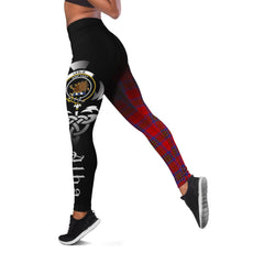 Leslie Modern Tartan Leggings - Alba Celtic Style