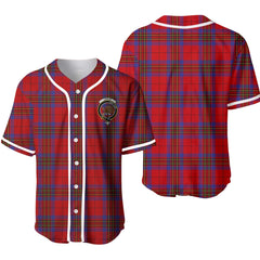 Leslie Tartan Unisex Baseball Jersey