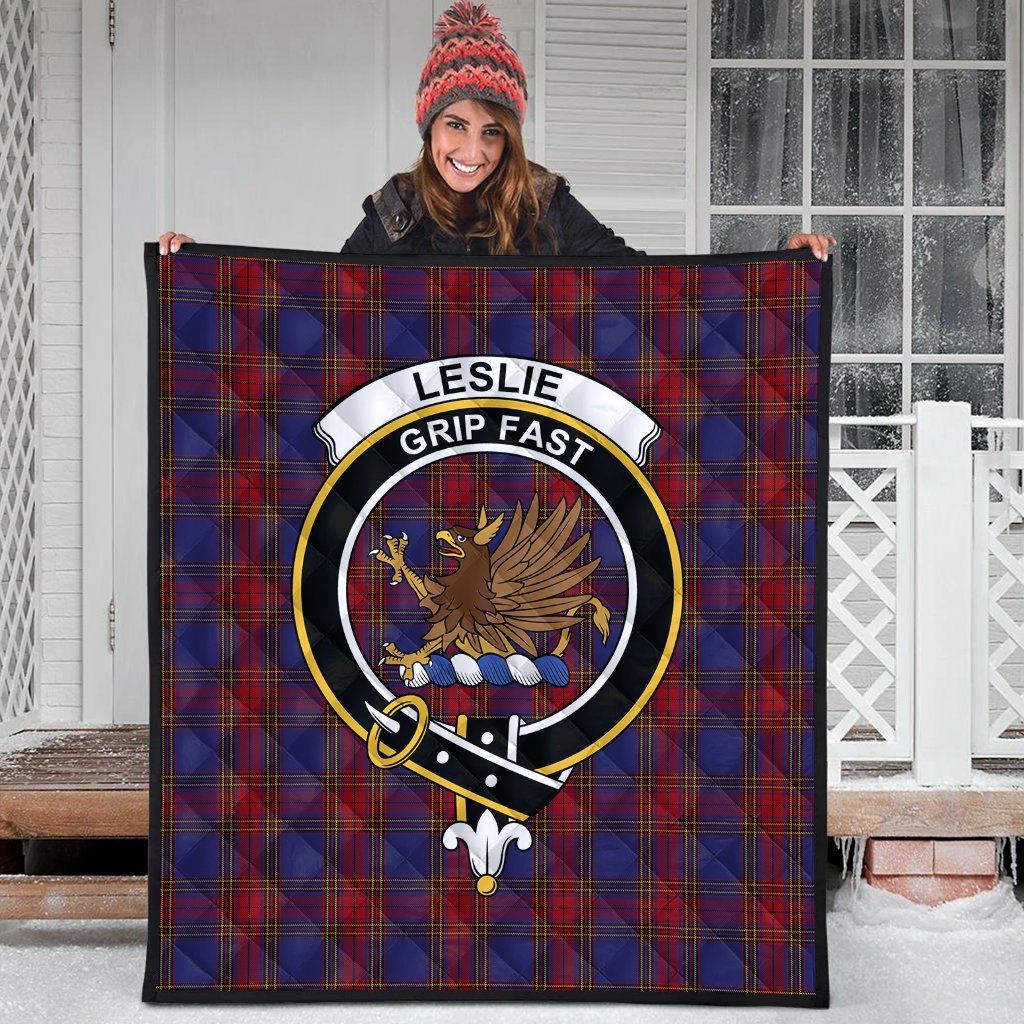 Leslie J Cant Tartan Crest Quilt