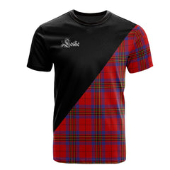 Leslie Modern Tartan - Military T-Shirt