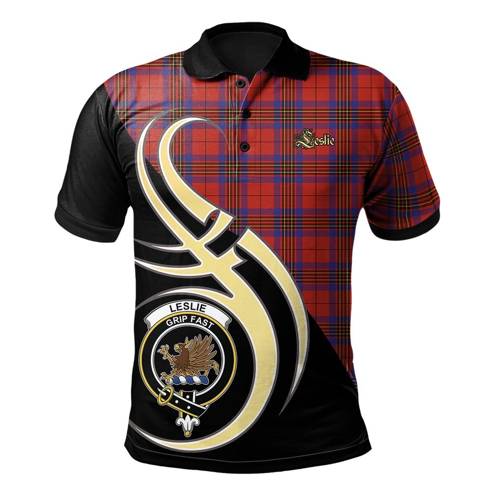Leslie Modern Tartan Polo Shirt - Believe In Me Style