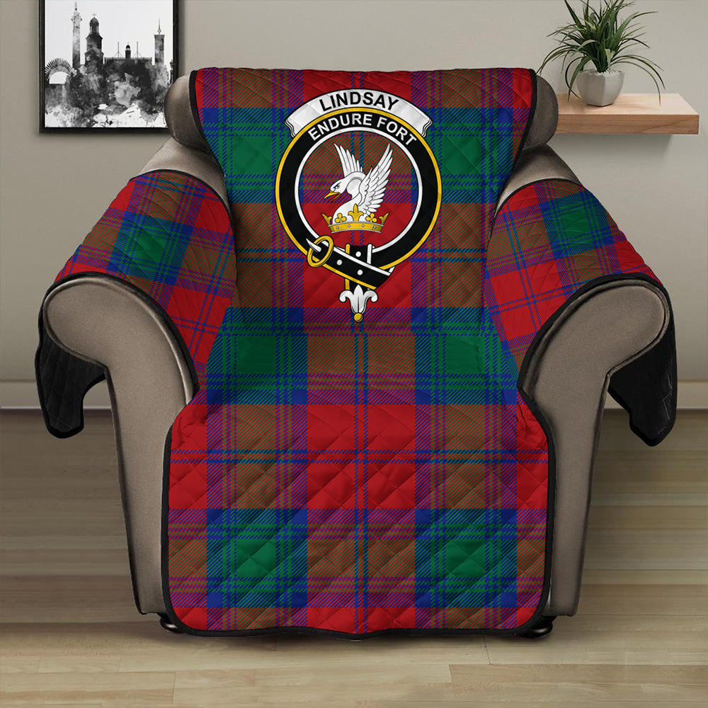 Lindsay Modern Tartan Crest Sofa Protector