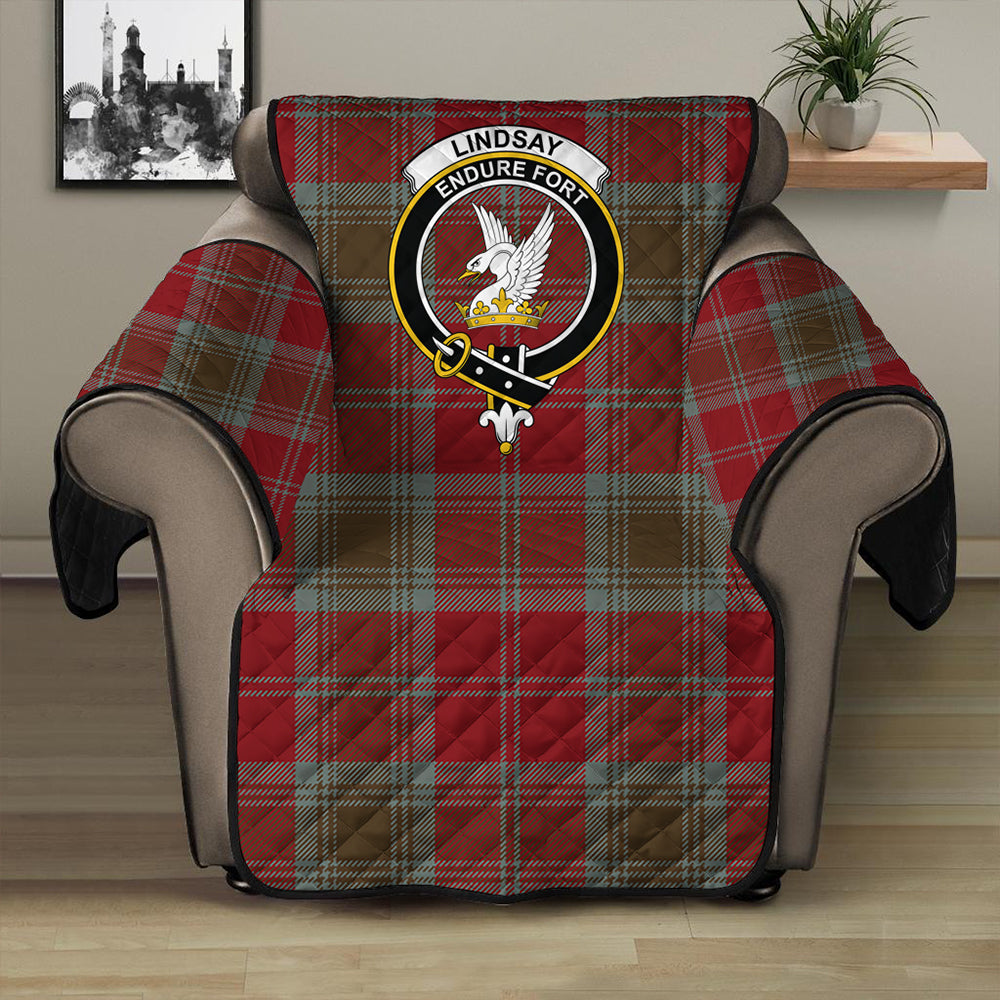 Lindsay Weathered Tartan Crest Sofa Protector