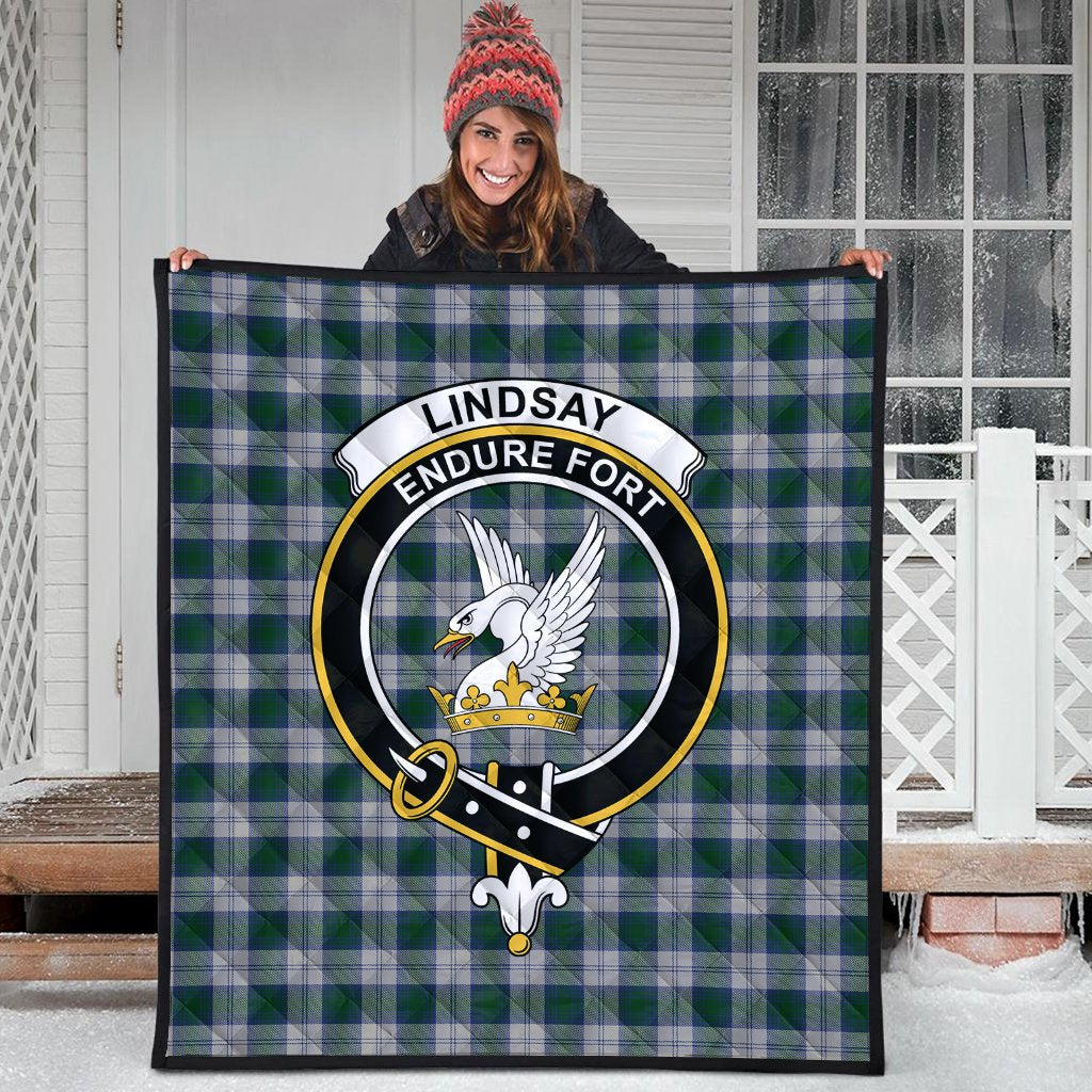 Lindsay Dress Tartan Crest Quilt