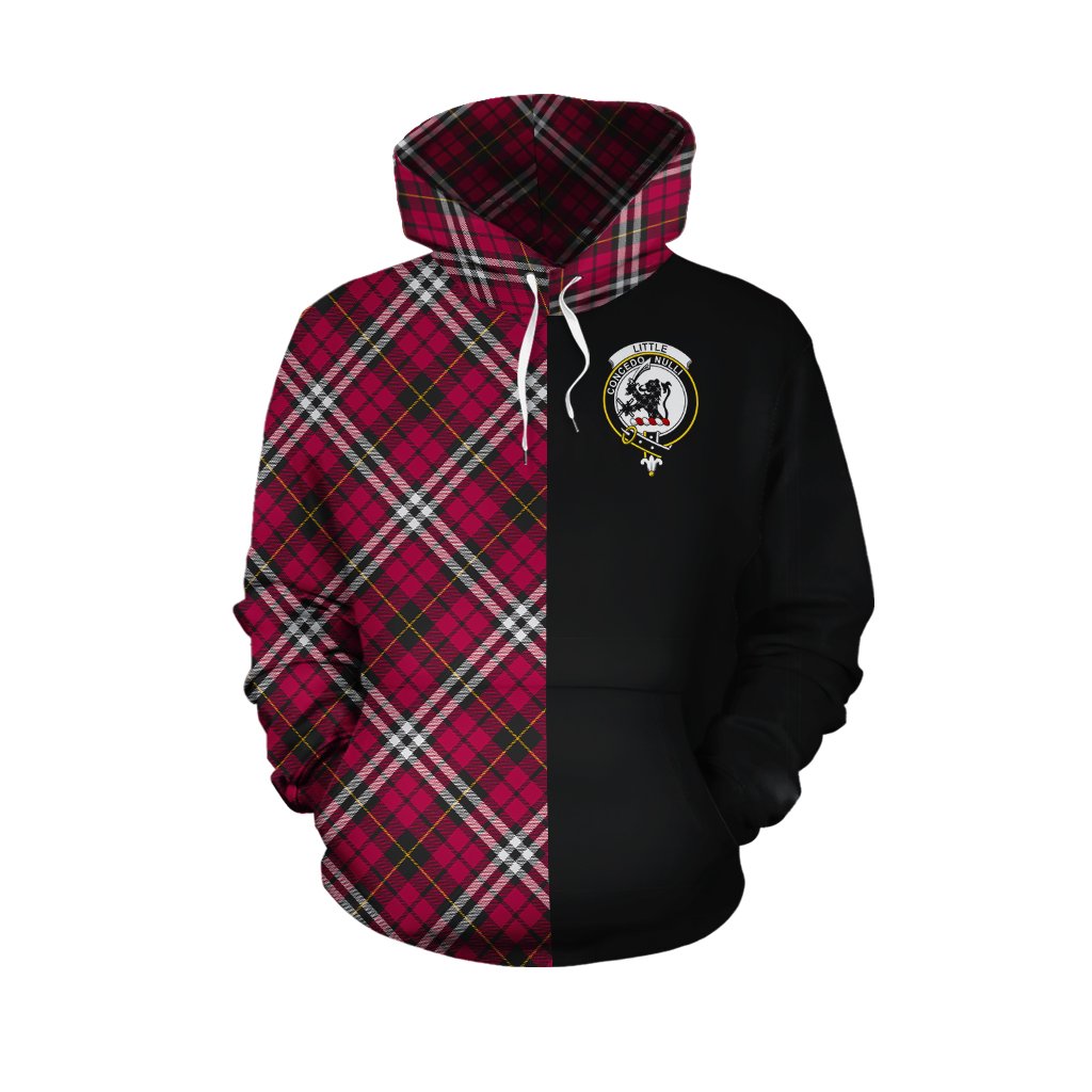 Little Tartan Hoodie Half of Me - Cross Style