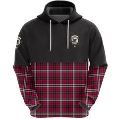 Little Clan Half Of Tartan Hoodie