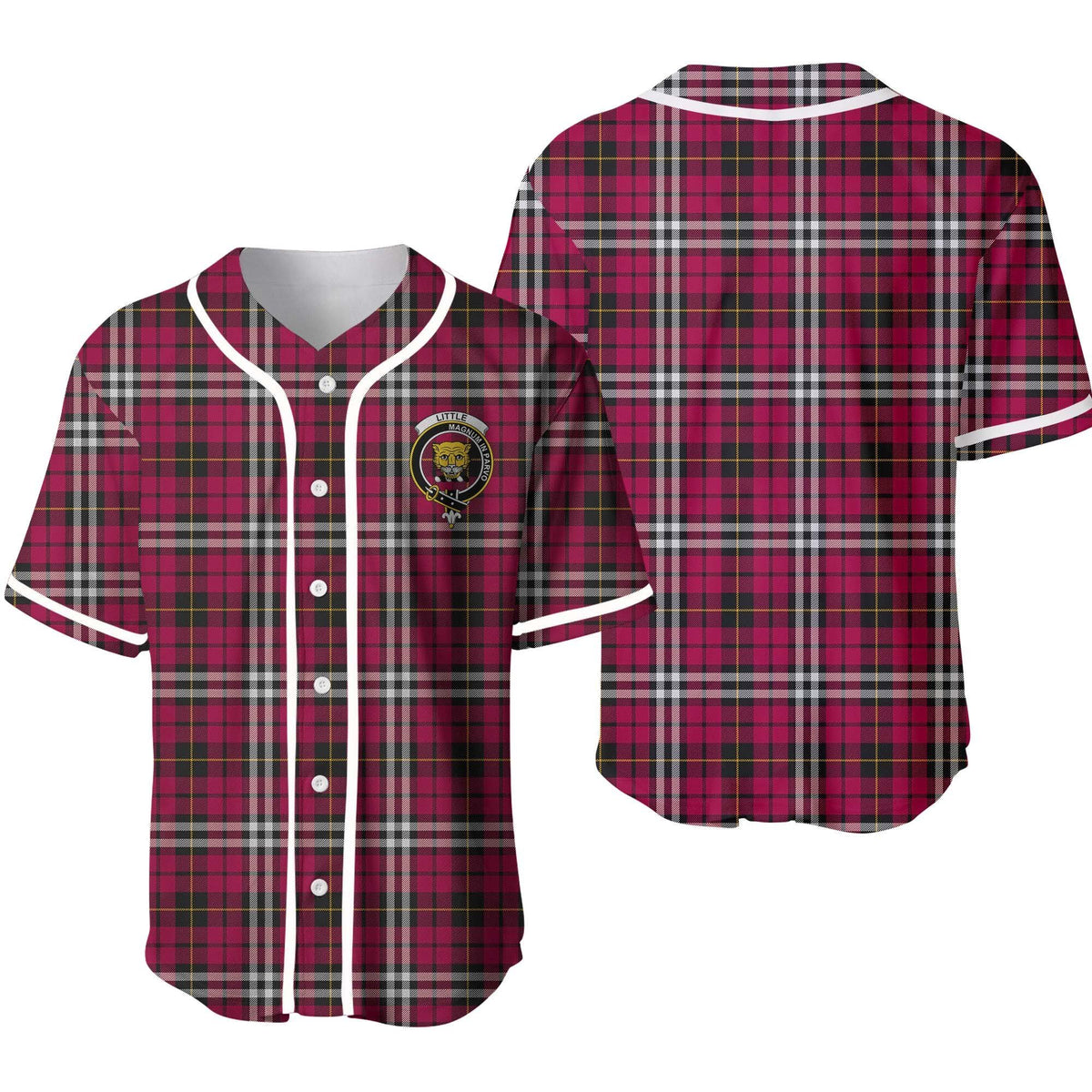 Little (new) Tartan Unisex Baseball Jersey