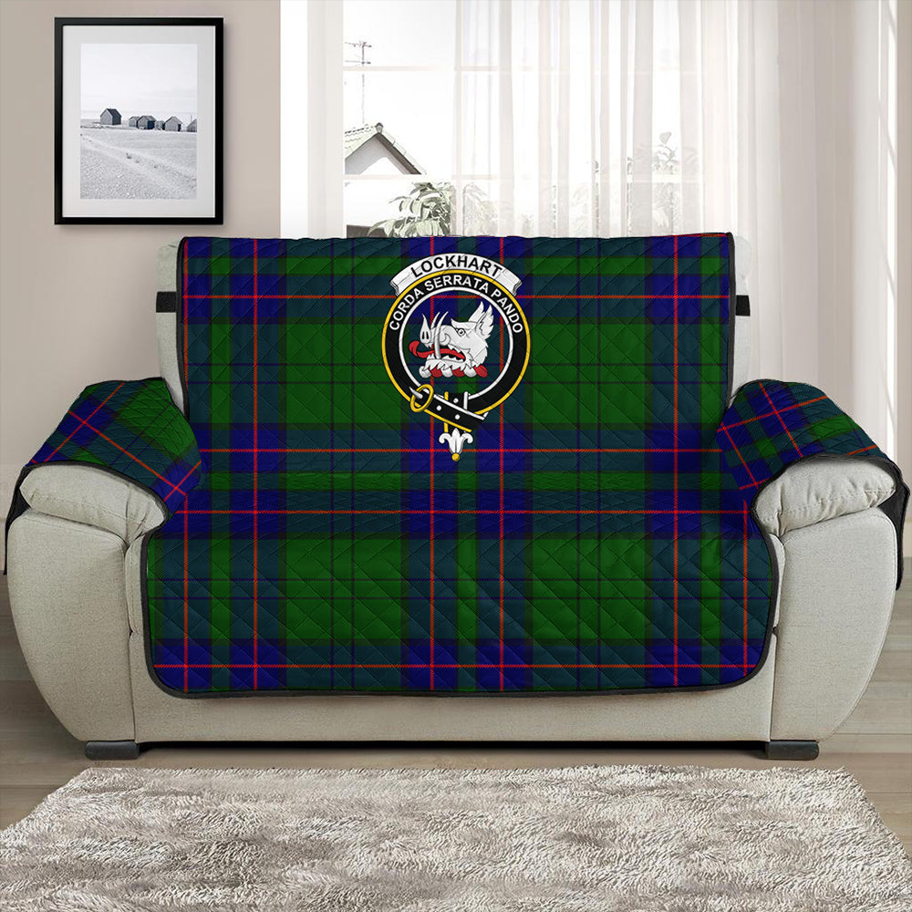 Lockhart Tartan Crest Sofa Protector