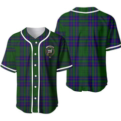 Lockhart Tartan Unisex Baseball Jersey