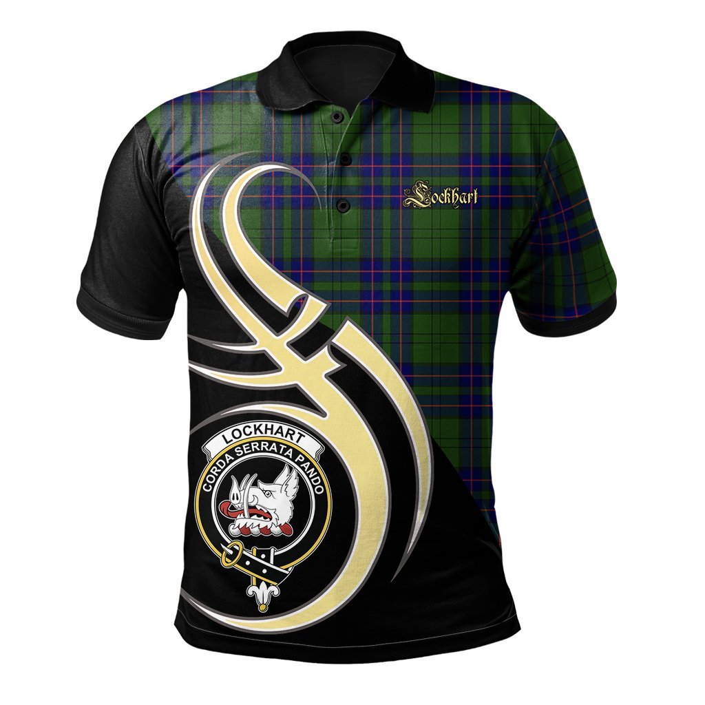Lockhart Modern Tartan Polo Shirt - Believe In Me Style