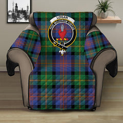 Logan Ancient Tartan Crest Sofa Protector