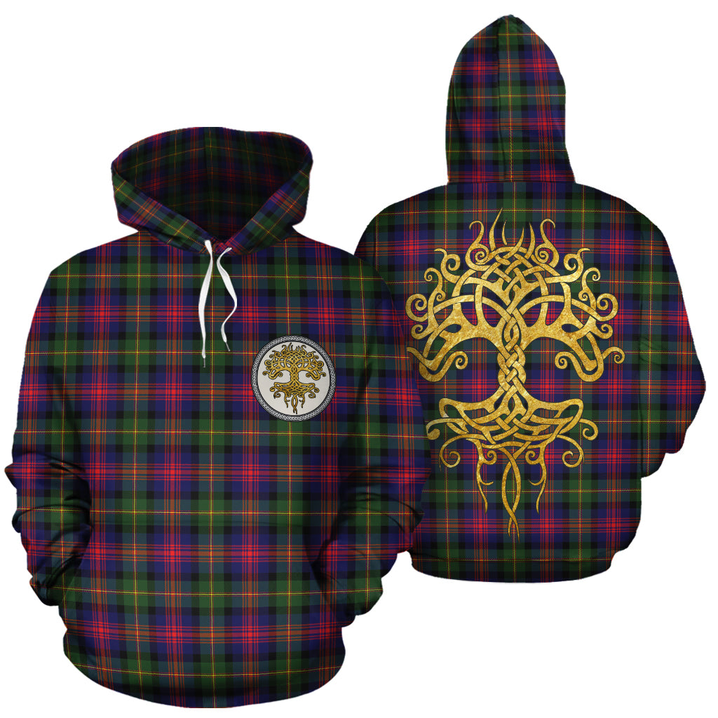 Logan Modern Tartan Hoodie - Tree Of Life