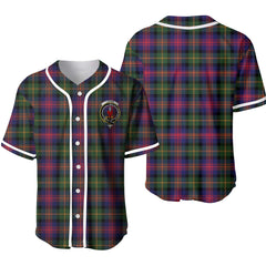 Logan Tartan Unisex Baseball Jersey