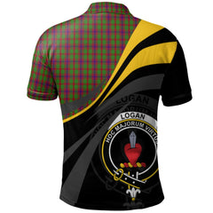 Logan Light Tartan Polo Shirt - Royal Coat Of Arms Style