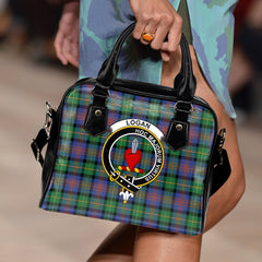 Logan Ancient Tartan Crest Shoulder Handbags