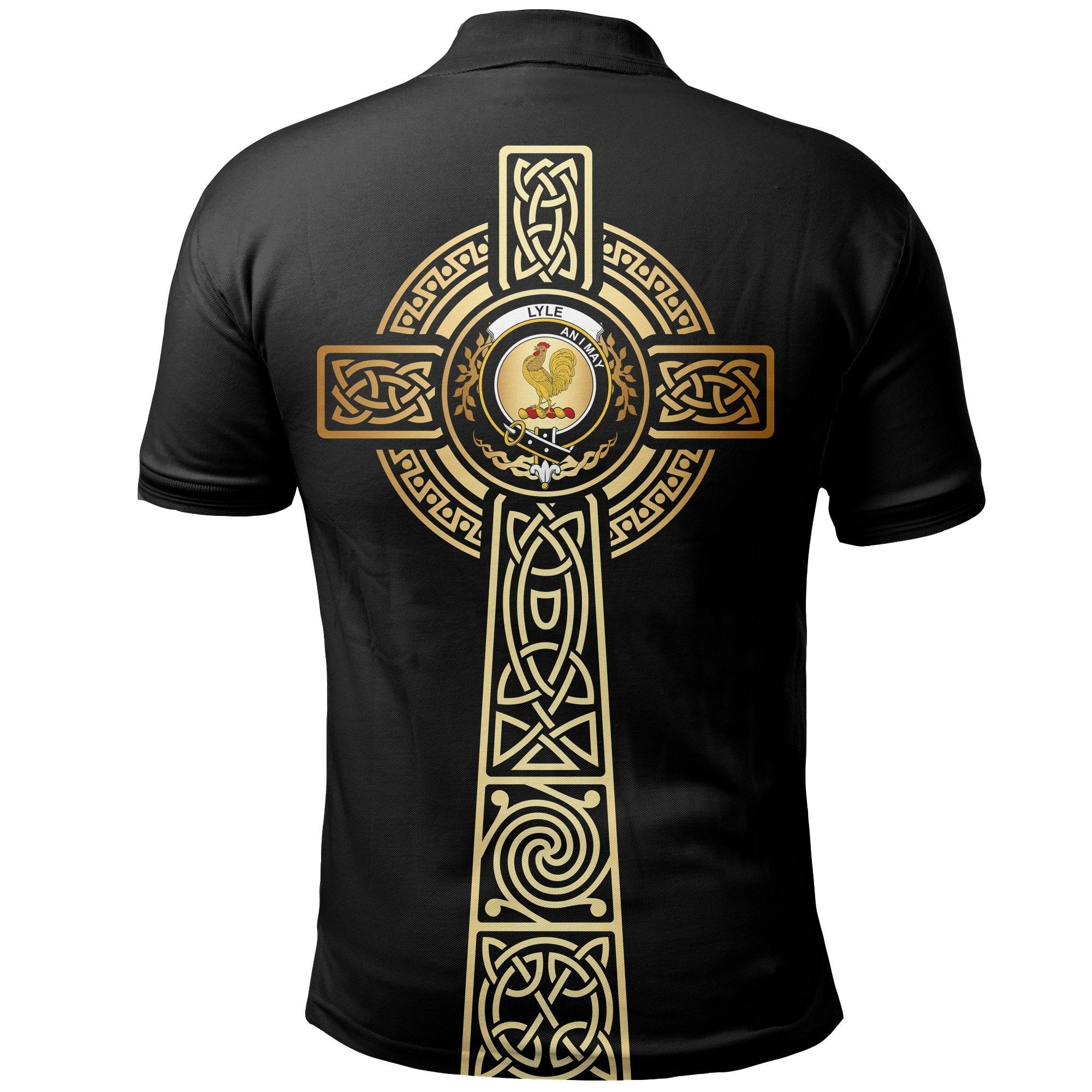 Lyle Clan Unisex Polo Shirt - Celtic Tree Of Life