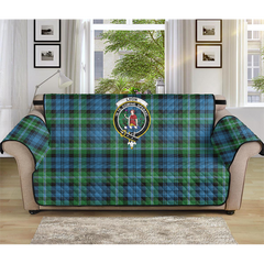 Lyon Tartan Crest Sofa Protector