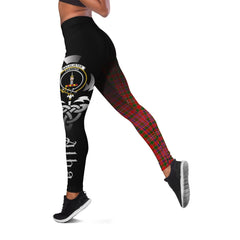 MacAlister Modern Tartan Leggings - Alba Celtic Style