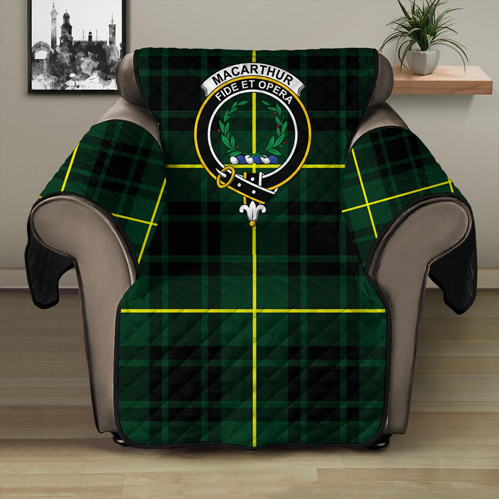 MacArthur Modern Tartan Crest Sofa Protector