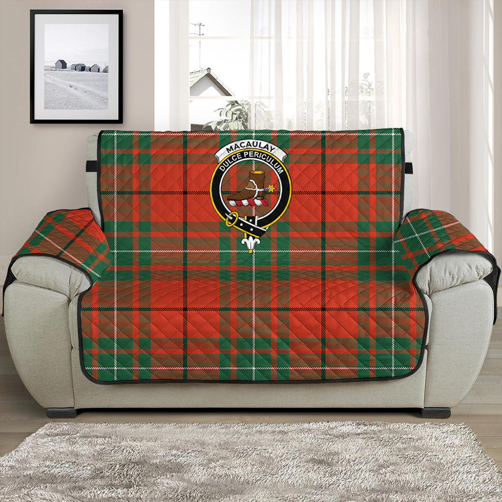 MacAulay Ancient Tartan Crest Sofa Protector