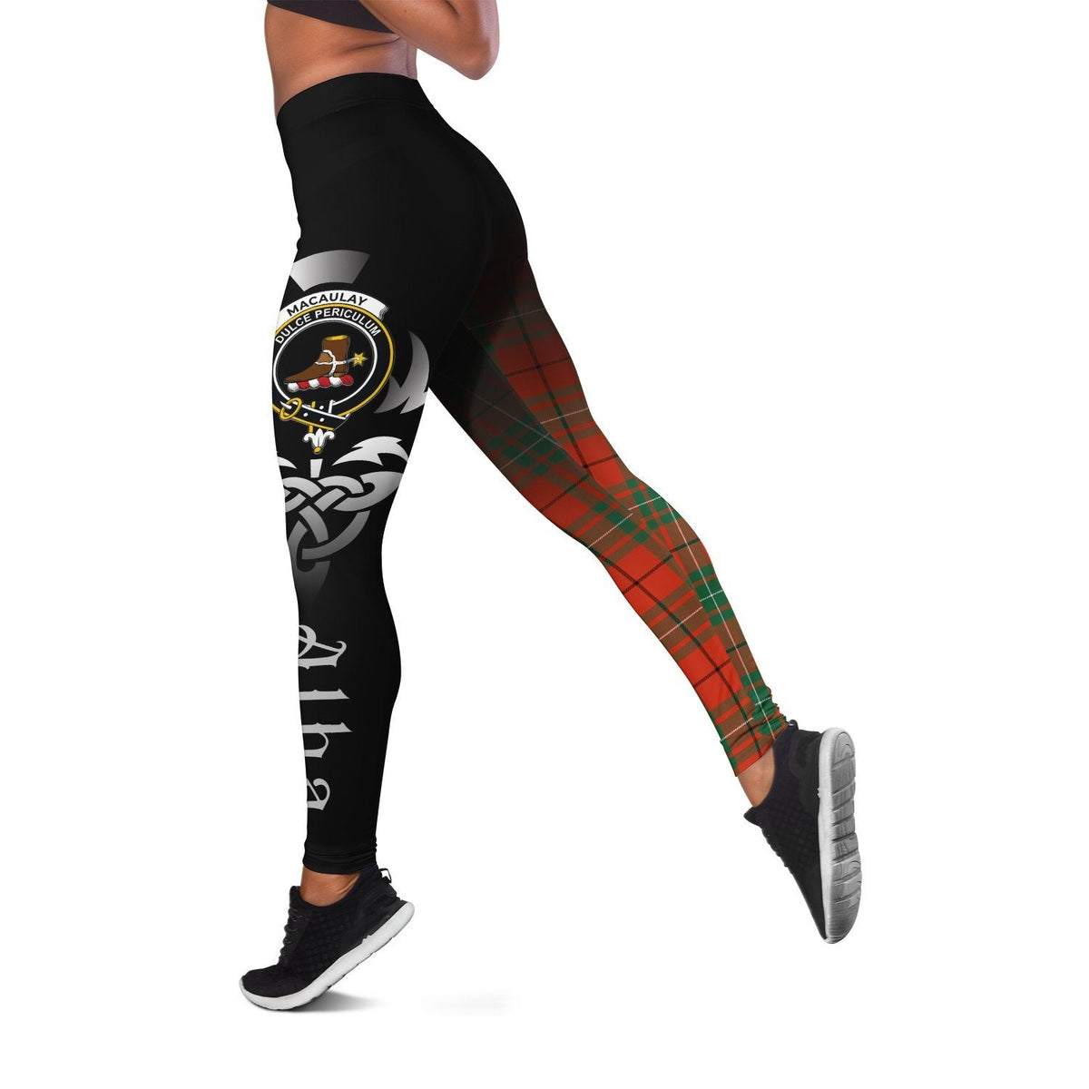 MacAulay Ancient Tartan Leggings - Alba Celtic Style