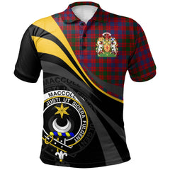 MacColl Ancient Tartan Polo Shirt - Royal Coat Of Arms Style