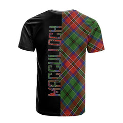 MacCulloch Tartan T-Shirt Half of Me - Cross Style