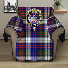 MacDonald Dress Modern Tartan Crest Sofa Protector