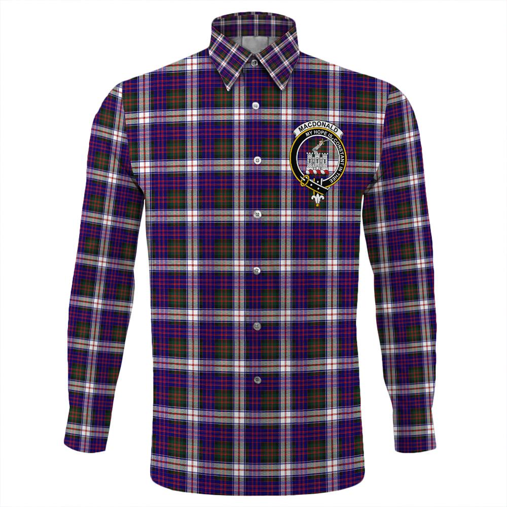 MacDonald Dress Modern Tartan Long Sleeve Button Shirt