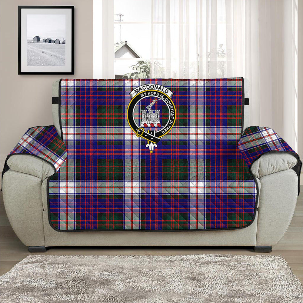 MacDonald Dress Modern Tartan Crest Sofa Protector